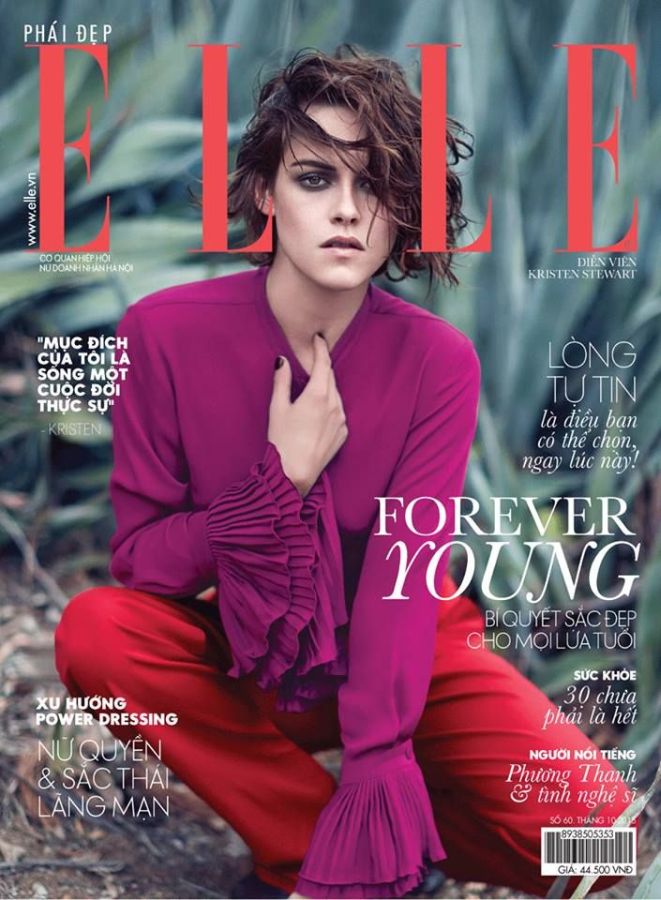 ELLE VIETNAM magazine side cover  October 2015