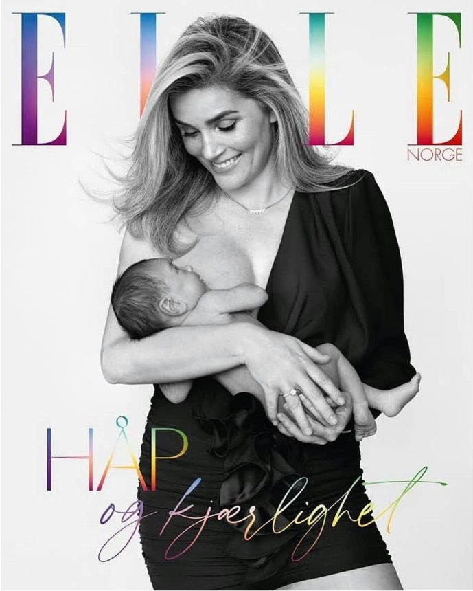 ELLE NORWAY magazine side cover  June 2020