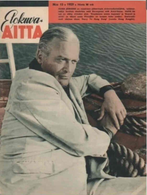 ELOKUVA-AITTA magazine side cover Issue 15   1959