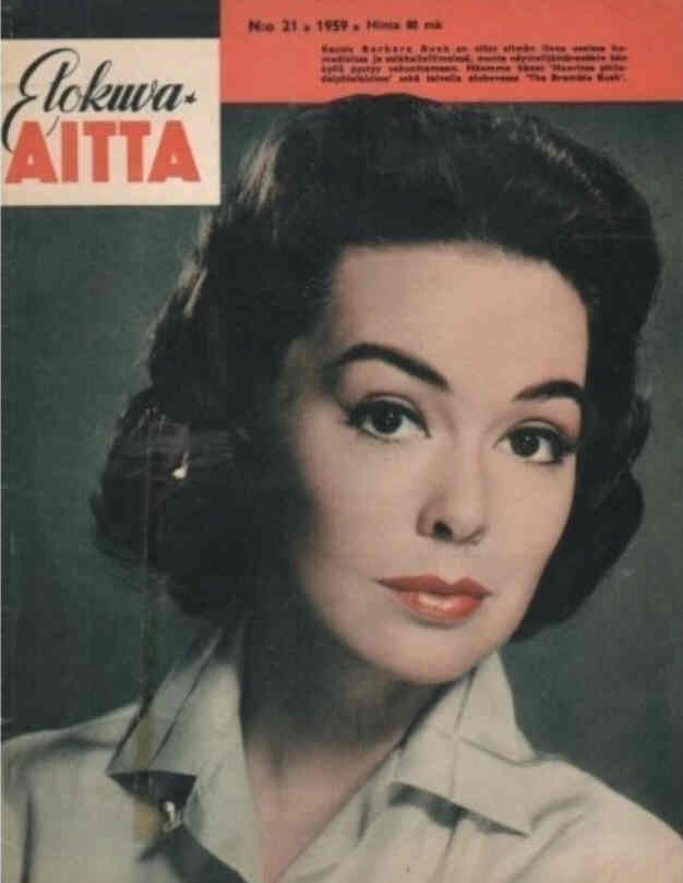 ELOKUVA-AITTA magazine side cover Issue 21   1959