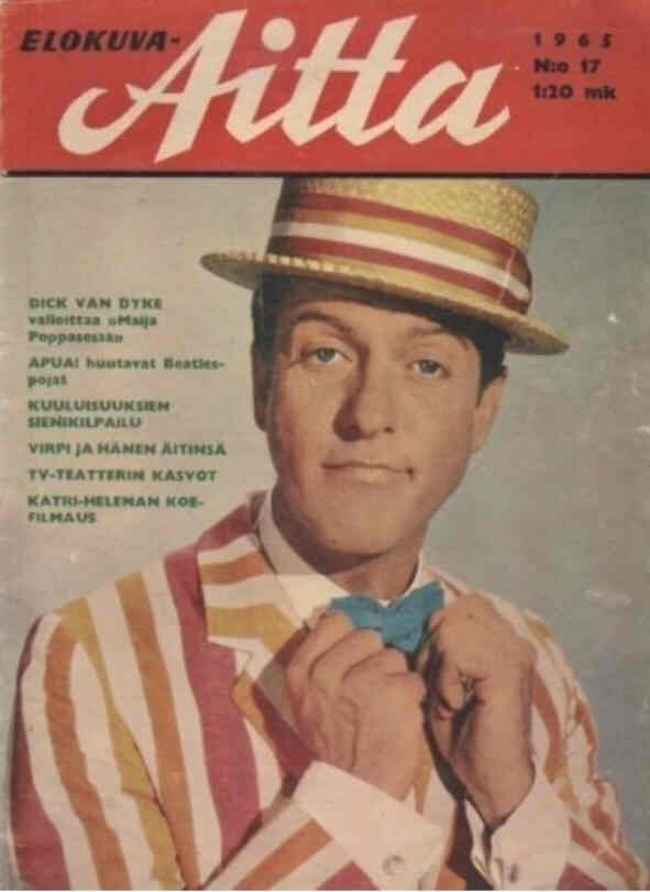 ELOKUVA-AITTA magazine side cover Issue 17   1965