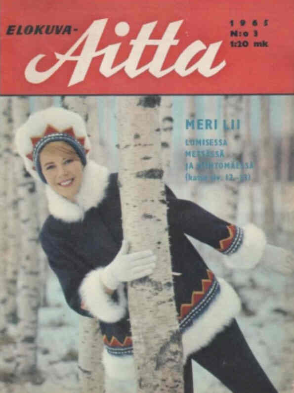 ELOKUVA-AITTA magazine side cover Issue 3   1965