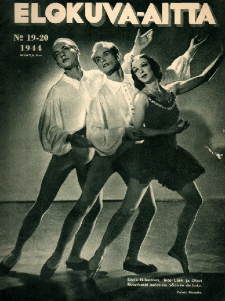ELOKUVA-AITTA magazine side cover Issue 20  1944