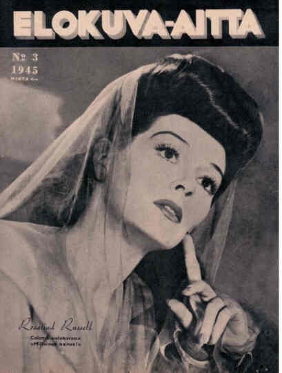 ELOKUVA-AITTA magazine side cover Issue 3  1945