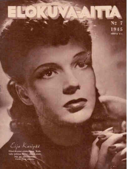 ELOKUVA-AITTA magazine side cover Issue 7  1945