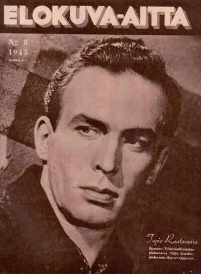 ELOKUVA-AITTA magazine side cover Issue 8  1945