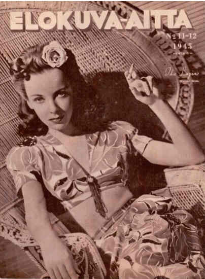 ELOKUVA-AITTA magazine side cover Issue 11-12  1945