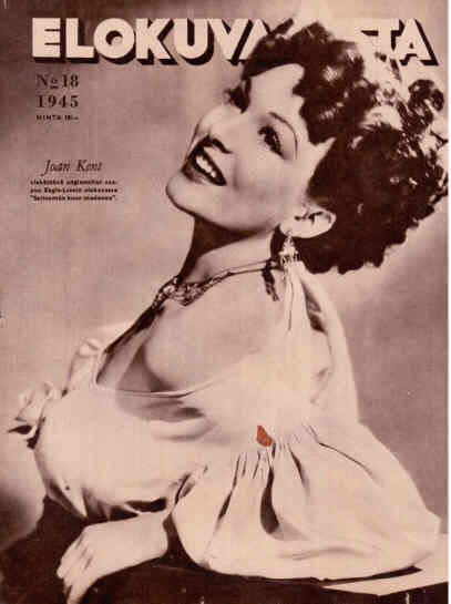 ELOKUVA-AITTA magazine side cover Issue 18  1945
