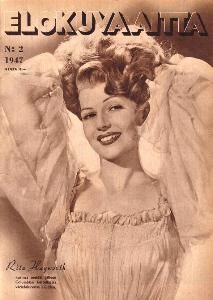 ELOKUVA-AITTA magazine side cover Issue 2  1947