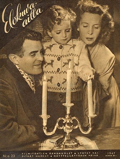 ELOKUVA-AITTA magazine side cover Issue 23  1947