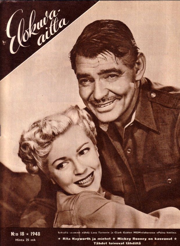 ELOKUVA-AITTA magazine side cover Issue 18  1948