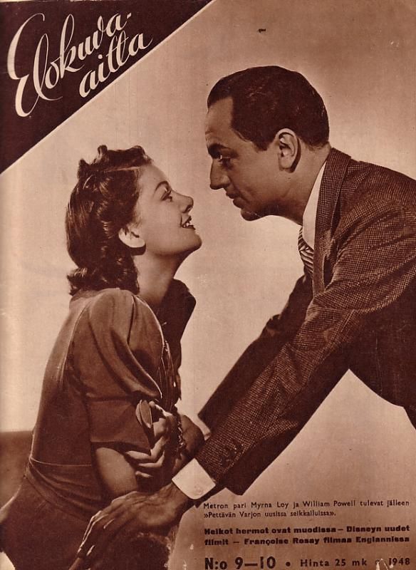 ELOKUVA-AITTA magazine side cover Issue 9-10  1948