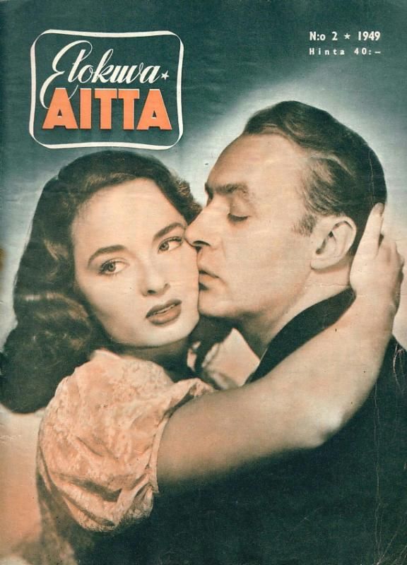 ELOKUVA-AITTA magazine side cover Issue 2  1949