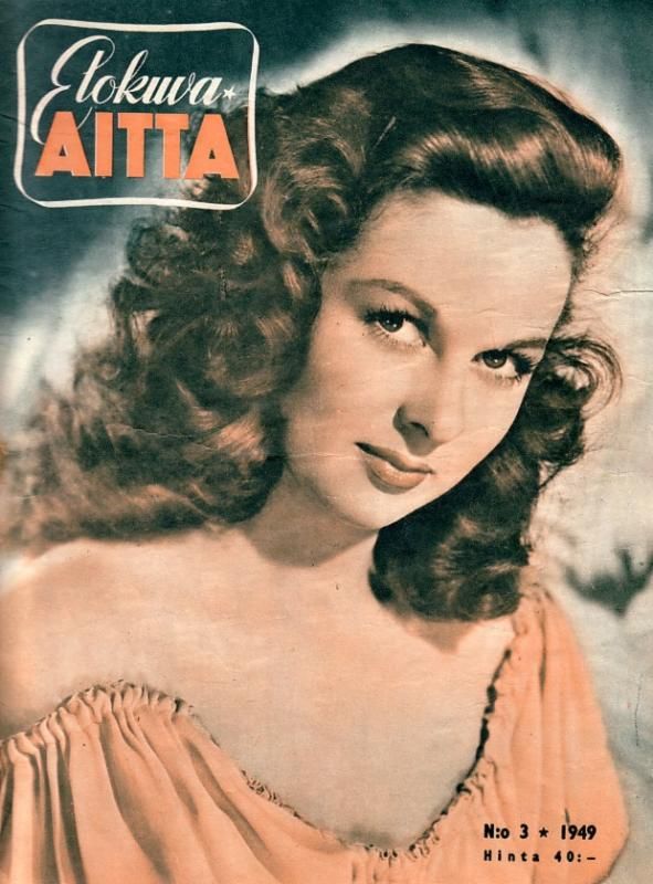 ELOKUVA-AITTA magazine side cover Issue 3  1949