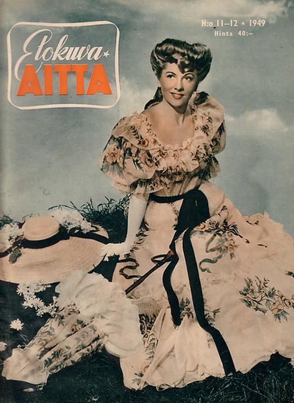 ELOKUVA-AITTA magazine side cover Issue 11-12  1949