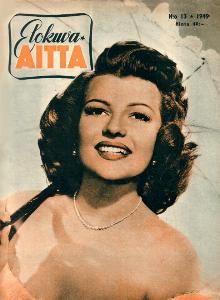 ELOKUVA-AITTA magazine side cover Issue 13  1949