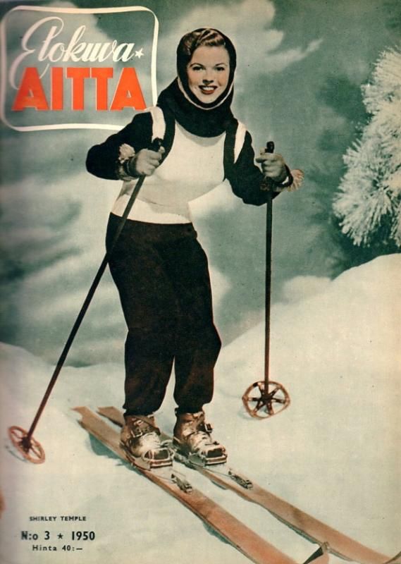 ELOKUVA-AITTA magazine side cover Issue 3  1950
