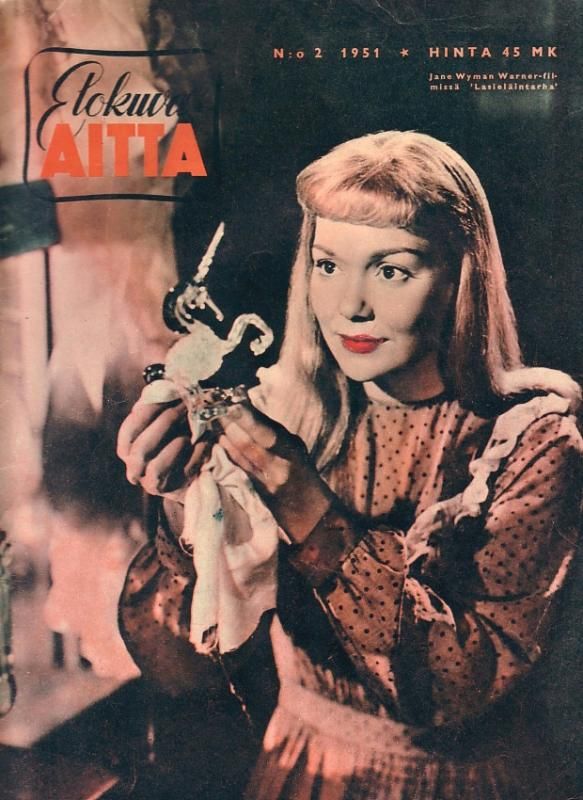 ELOKUVA-AITTA magazine side cover Issue 2  1951