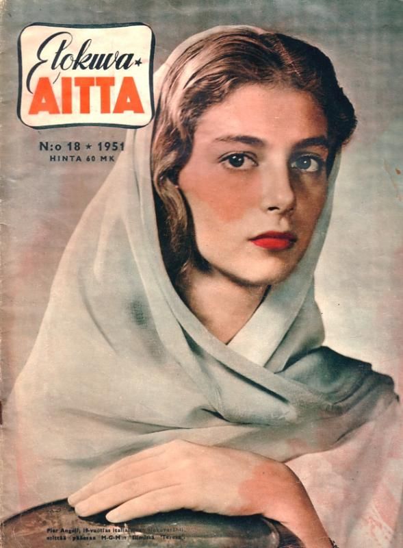 ELOKUVA-AITTA magazine side cover Issue 18  1951