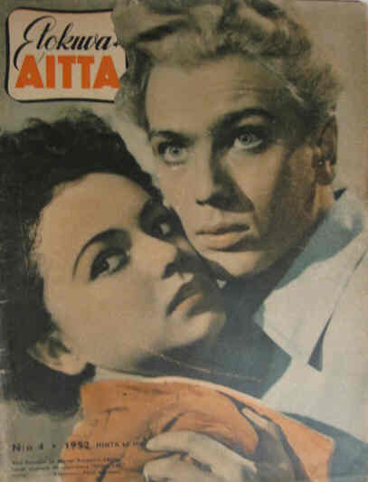 ELOKUVA-AITTA magazine side cover Issue 4  1952