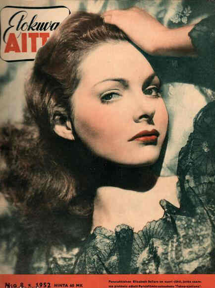 ELOKUVA-AITTA magazine side cover Issue 8  1952