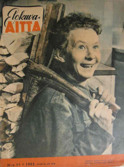ELOKUVA-AITTA magazine side cover Issue 11  1952