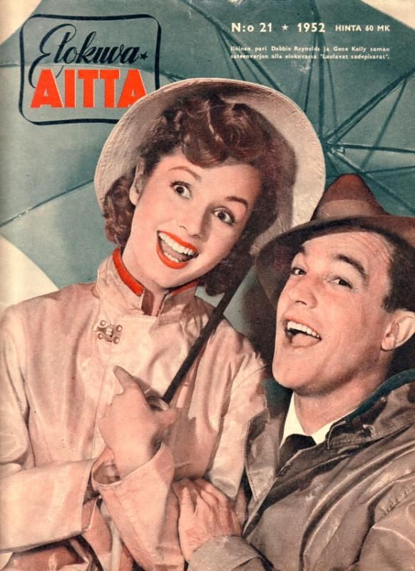 ELOKUVA-AITTA magazine side cover Issue 21  1952
