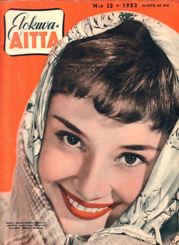 ELOKUVA-AITTA magazine side cover Issue 22  1952
