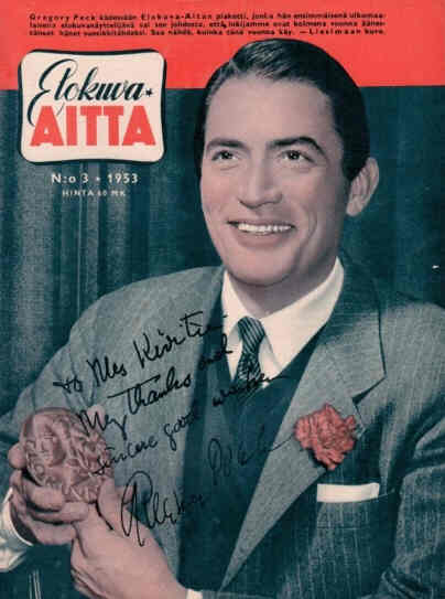 ELOKUVA-AITTA magazine side cover Issue 3  1953