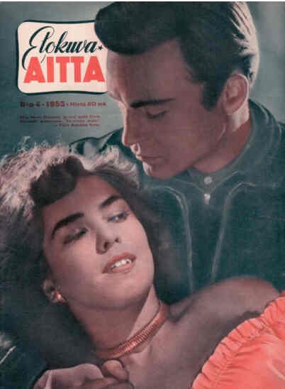 ELOKUVA-AITTA magazine side cover Issue 4  1953