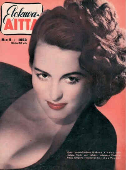 ELOKUVA-AITTA magazine side cover Issue 9  1953