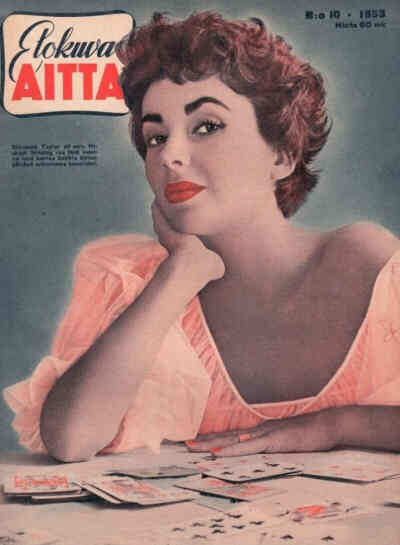 ELOKUVA-AITTA magazine side cover Issue 10  1953