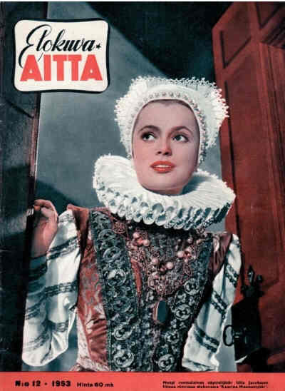 ELOKUVA-AITTA magazine side cover Issue 12  1953