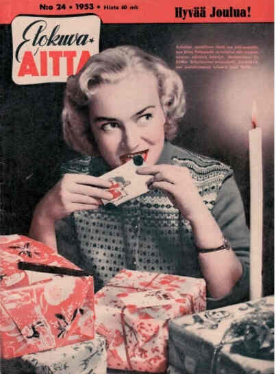 ELOKUVA-AITTA magazine side cover Issue 24  1953