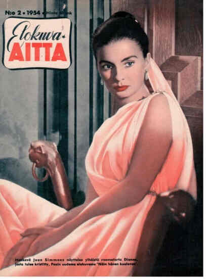 ELOKUVA-AITTA magazine side cover Issue 2  1954