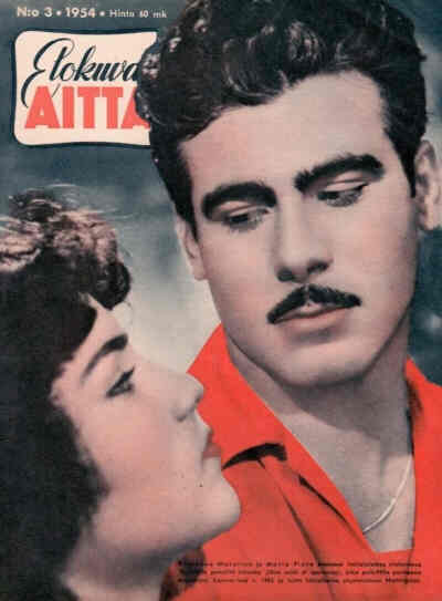 ELOKUVA-AITTA magazine side cover Issue 3  1954