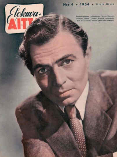 ELOKUVA-AITTA magazine side cover Issue 4  1954
