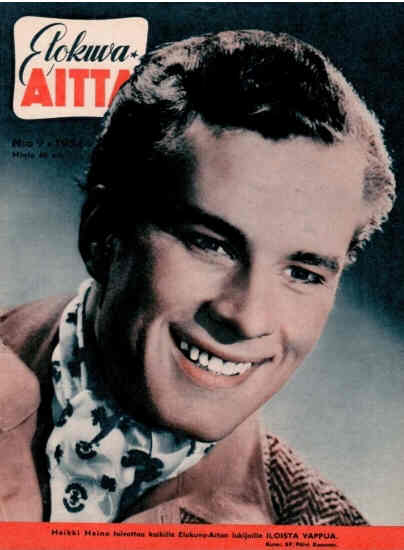 ELOKUVA-AITTA magazine side cover Issue 9  1954