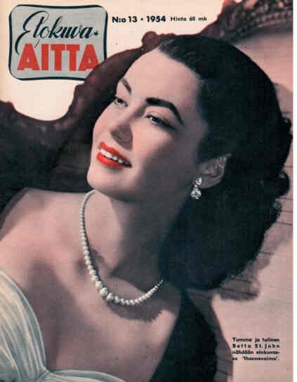 ELOKUVA-AITTA magazine side cover Issue 13  1954