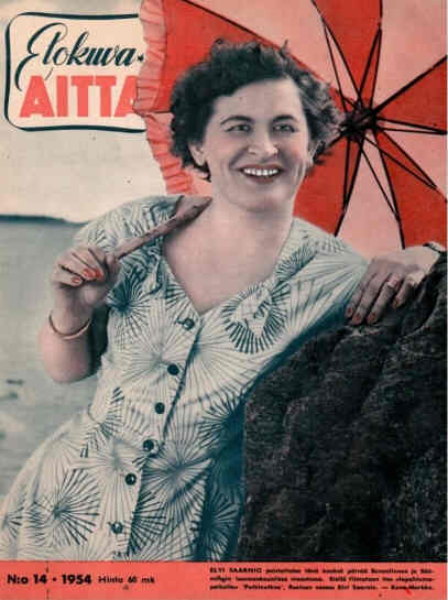 ELOKUVA-AITTA magazine side cover Issue 14  1954