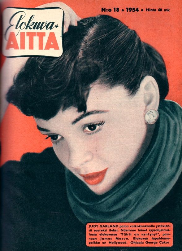 ELOKUVA-AITTA magazine side cover Issue 18  1954