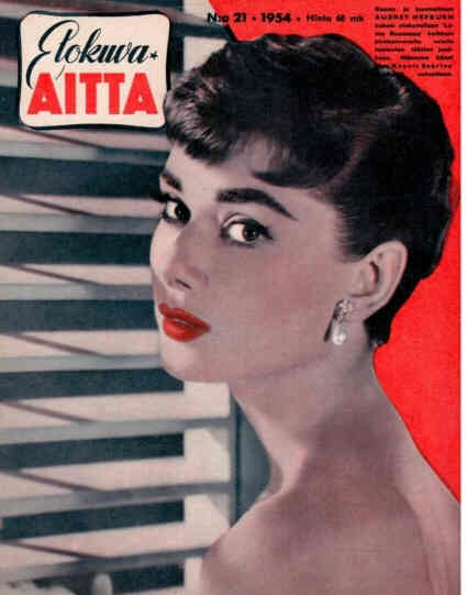 ELOKUVA-AITTA magazine side cover Issue 21  1954