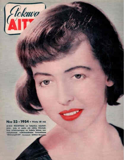 ELOKUVA-AITTA magazine side cover Issue 23  1954