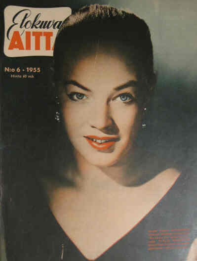 ELOKUVA-AITTA magazine side cover Issue 6  1955