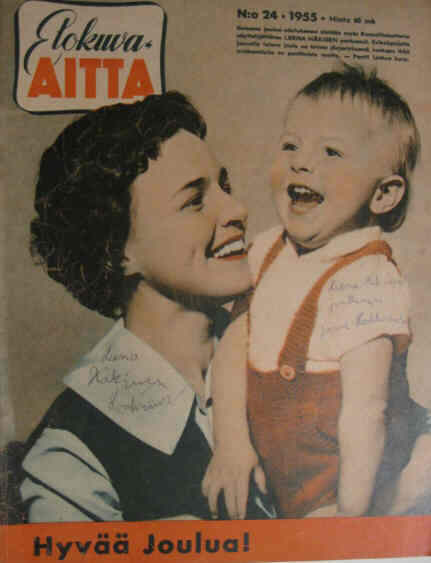 ELOKUVA-AITTA magazine side cover Issue 24  1955