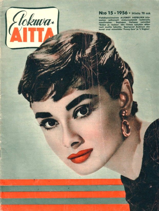 ELOKUVA-AITTA magazine side cover Issue 15  1956