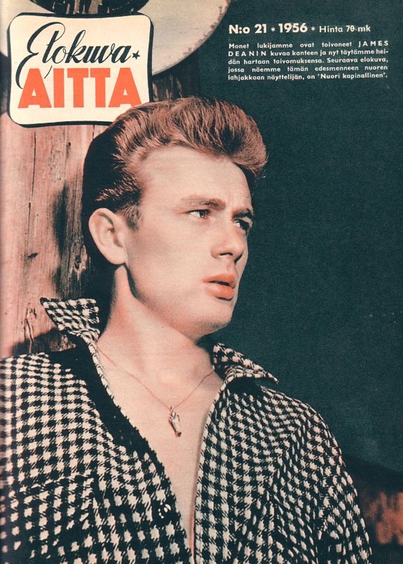 ELOKUVA-AITTA magazine side cover Issue 21  1956