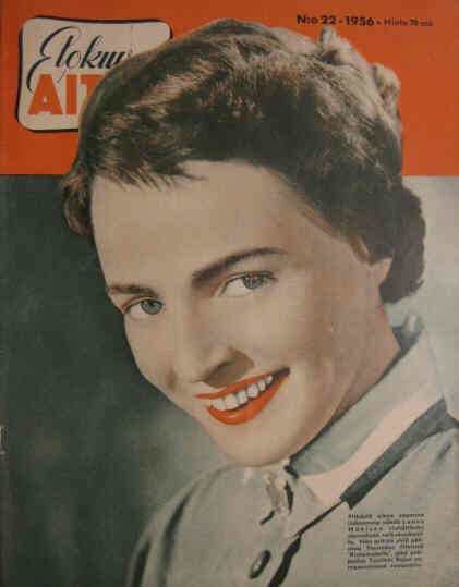 ELOKUVA-AITTA magazine side cover Issue 22  1956