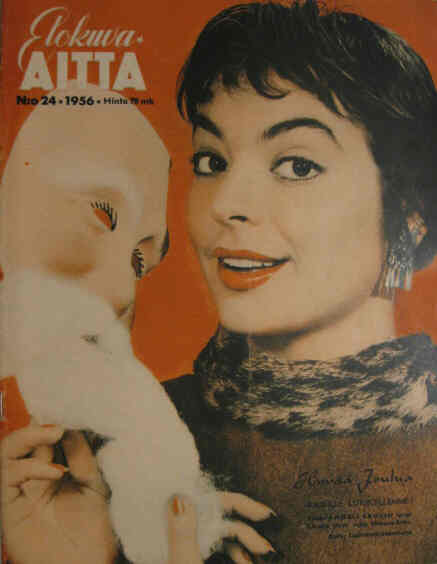 ELOKUVA-AITTA magazine side cover Issue 24  1956