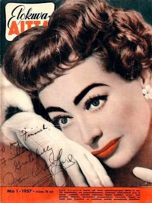 ELOKUVA-AITTA magazine side cover Issue 1  1957